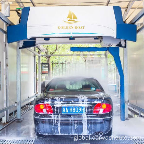 Car Wash Machine With Five Brushes Touchless Car Wash Machine Manufactory